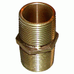 GROCO Bronze Pipe Nipple - 1-1/4&quot; NPT - PN-1250