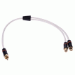 Fusion Performance RCA Cable Splitter - 1 Male to 2 Female - .9&#39; - 010-12622-00