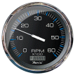 Faria Chesapeake Black 5&quot; Tachometer w/Digital Hourmeter - 6000 RPM (Gas) (Inboard) - 33763