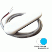Shadow-Caster Dual Color Courtesy Light w/2&#39; Lead Wire - White Abs Cover - Great White/Bimini Blue - SCM-CL-BB/GW
