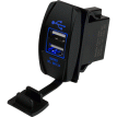 Sea-Dog Dual USB Rocker Switch Style Power Socket - 426520-1