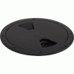 Sea-Dog Screw-Out Deck Plate - Black - 4&quot; - 335745-1