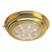Sea-Dog Brass LED Dome Light - 4&quot; Lens - 400198-1