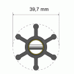Albin Group Premium Impeller Kit - 39.7 x 12 x 19.2mm - 6 Blade - Pin Insert - 06-01-002