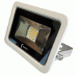 Lunasea 10W Slimline LED Floodlight, 120VAC Only, Cool White, 1200 Lumens, 3&#39; Cord - White Housing - LLB-366N-31-10
