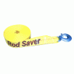 Rod Saver Heavy-Duty Winch Strap Replacement - Yellow - 2&quot; x 20&#39; - WSY20
