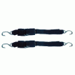 Rod Saver Stainless Steel Quick Release Transom Tie-Down - 2&quot; x 6&#39; - Pair - SS/QRTD6