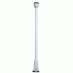 Aqua Signal Series 30 All-Round White Fold-Down Deck Mount LED Light w/40.5&quot; Mounting Arm - White Housing - KS30104200