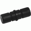 Sea-Dog Nylon Tube Connector - Black - 7/8&quot; - 273300-1