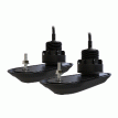 Raymarine RV-312 RealVision&trade; 3D Transducers - Pair - Nylon Thru-Hull 12&deg; Deadrise - T70320