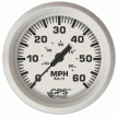 Faria Dress White 4&quot; GPS Speedometer - 60 MPH - 33147