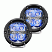 RIGID Industries 360-Series 4&quot; LED Off-Road Spot Beam w/Blue Backlight - Black Housing - 36115