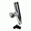 C. E. Smith Adjustable Mid Mount Rod Holder Aluminum 7/8&quot; or 1&quot; w/Sleeve & Hex Key - 53770
