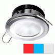 i2Systems Apeiron A1120 Spring Mount Light - Round - Red, Cool White & Blue - Polished Chrome - A1120Z-11HAE