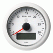 Veratron 3-3/8&quot; (85MM) ViewLine Tachometer with Multi-function Display - 0 to 3000 RPM - White Dial & Bezel - A2C59512396