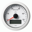 Veratron 3-3/8&quot; (85MM) ViewLine Tachometer w/Multi-Function Display - 0 to 5000 RPM - White Dial & Bezel - A2C59512398