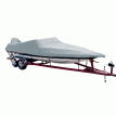 Carver Performance Poly-Guard Styled-to-Fit Boat Cover f/17.5&#39; Ski Boats w/Low Profile Windshield - Grey - 74017P-10