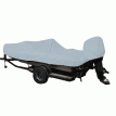 Carver Performance Poly-Guard Styled-to-Fit Boat Cover f/19.5&#39; Fish & Ski Style Boats w/Walk-Thru Windshield - Grey - 77319P-10
