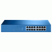 Aigean 16-Port Network Switch - Desk or Rack Mountable - 100-240VAC - 50/60Hz - NS-16