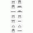 BEP Battery Switch Label Sheet - 713