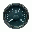 VDO SingleViu 52mm (2-1/16&quot;) Brake Pressure Gauge - 10 Bar - 0-5V - A2C1800340030