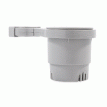Camco Clamp-On Rail Mounted Cup Holder - Large for Up to 2&quot; Rail - Grey - 53092