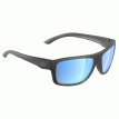 H2Optix Grayton Sunglasses Matt Gun Metal, Grey Blue Flash Mirror Lens Cat. 3 - AR Coating - H2025