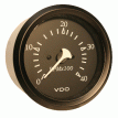 VDO Cockpit Marine 85MM (3-3/8&quot;) Diesel Tachometer - 4000 RPM - Black Dial/Bezel - 333-11915