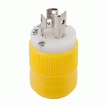 Marinco Locking Plug - 15A, 125V - Yellow - 4721CR
