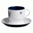 Marine Business Melamine Tea Cup & Plate Breakfast Set - NORTHWIND - Set of 6 - 15005C