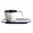 Marine Business Melamine Espresso Cup & Plate Set - SAILOR SOUL - Set of 6 - 14006C