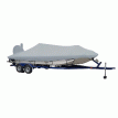 Carver Sun-DURA&reg; Extra Wide Series Styled-to-Fit Boat Cover f/18.5&#39; Aluminum Modified V Jon Boats - Grey - 71418XS-11