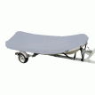 Carver Poly-Flex II Styled-to-Fit Boat Cover f/14.5&#39; Blunt Nose Inflatable Boats - Grey - 7INF14BF-10