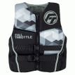 Full Throttle Men&#39;s Rapid-Dry Flex-Back Life Jacket - XL - Black/Grey - 142500-701-050-22