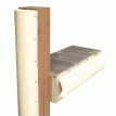 Dock Edge Piling Bumper - One End Capped - 6&#39; - Beige - 1020SF