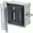 Blue Sea 3130 - SMS Panel Enclosure w/Main & 3 Branch (15A) - 120V AC - 3130-BLUESEASYSTEMS