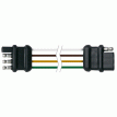 Ancor Trailer Connector-Flat 4-Wire - 12&quot; Loop - 249101