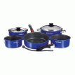 Magma Nestable 10 Piece Induction Non-Stick Enamel Finish Cookware Set - Cobalt Blue - A10-366-CB-2-IN