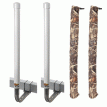 C.E. Smith PVC 40&quot; Post Guide-On w/Unlighted Posts & FREE Camo Wet Lands Post Guide-On Pads - 27620-902