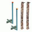 C.E. Smith 60&quot; Post Guide-On w/L.E.D. Posts & FREE Camo Wet Lands Post Guide-On Pads - 27760-903