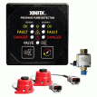 Fireboy-Xintex Propane Fume Detector, 2 Channel, 2 Sensors, Solenoid Valve & Control & 20&#39; Cable - 24V DC - P-2BS-24-R