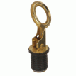 Attwood Snap-Handle Brass Drain Plug - 1&quot; Diameter - 7524A7