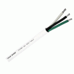 Pacer Round 3 Conductor Cable - 100&#39; - 16/3 AWG - Black, Green & White - WR16/3-100