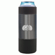 Toadfish Non-Tipping Slim Can Cooler + Adapter - 12oz - Graphite - 1071-TOADFISH