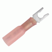 Pacer 22-18 AWG Heat Shrink Spade Terminal - #8 Stud Size - 25 Pack - TE18-8SLF-25