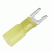 Pacer 12-10 AWG Heat Shrink Spade Terminal - #8 Stud Size - 100 Pack - TE10-8SLF-100