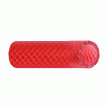 Trident Marine 1/2&quot; Reinforced PVC (FDA) Hot Water Feed Line Hose - Drinking Water Safe - Translucent Red - Sold by the Foot - 166-0126-FT